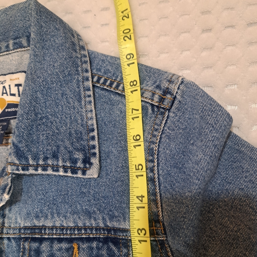 ASPHALT Jacket Denim Lt.blue Women Size M - Picture 4 of 10
